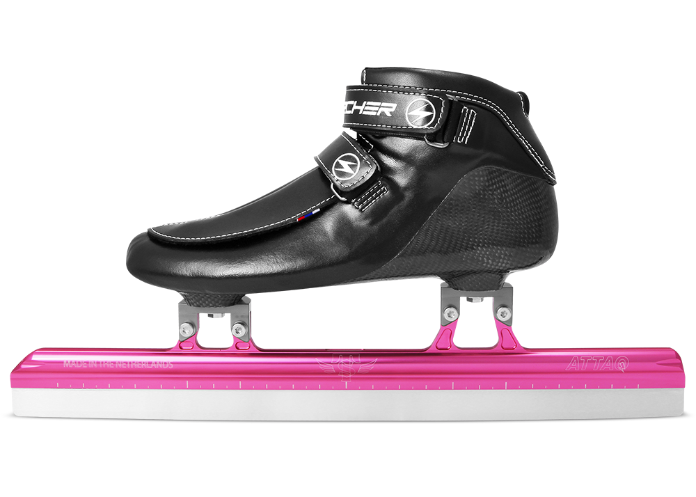 Коньки для шорт-трека ARCHER PRO AttaQ розовый