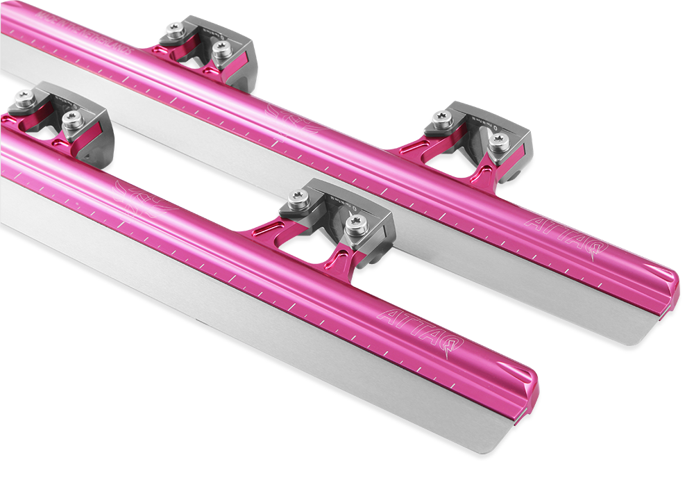 Лезвия для шорт-трека SKATE-TEC ATTAQ розовые