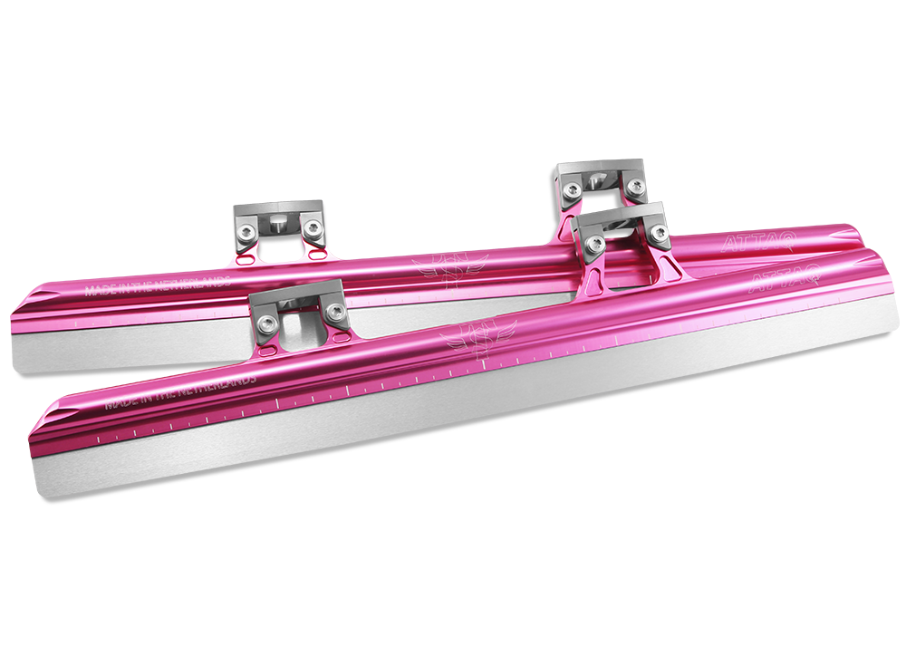 Лезвия для шорт-трека SKATE-TEC ATTAQ розовые