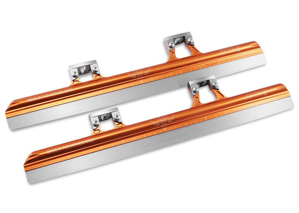 Лезвия для шорт-трека SKATE-TEC ATTAQ оранжевые